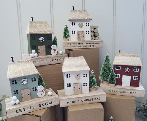 Wooden Christmas Cottages