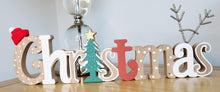 Load image into Gallery viewer, Christmas Word Block