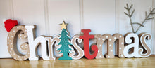 Load image into Gallery viewer, Christmas Word Block