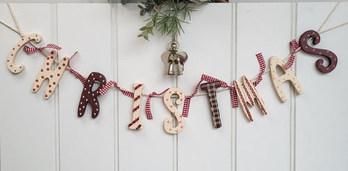 Christmas Word Bunting