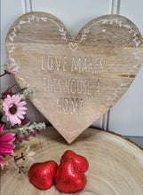 Load image into Gallery viewer, Wooden Heart Plaque