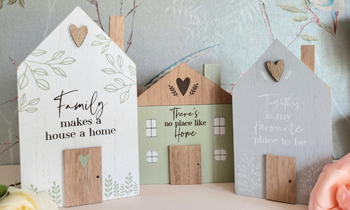 Wooden Mantel Blocks