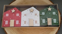 Load image into Gallery viewer, Wooden Star Houses