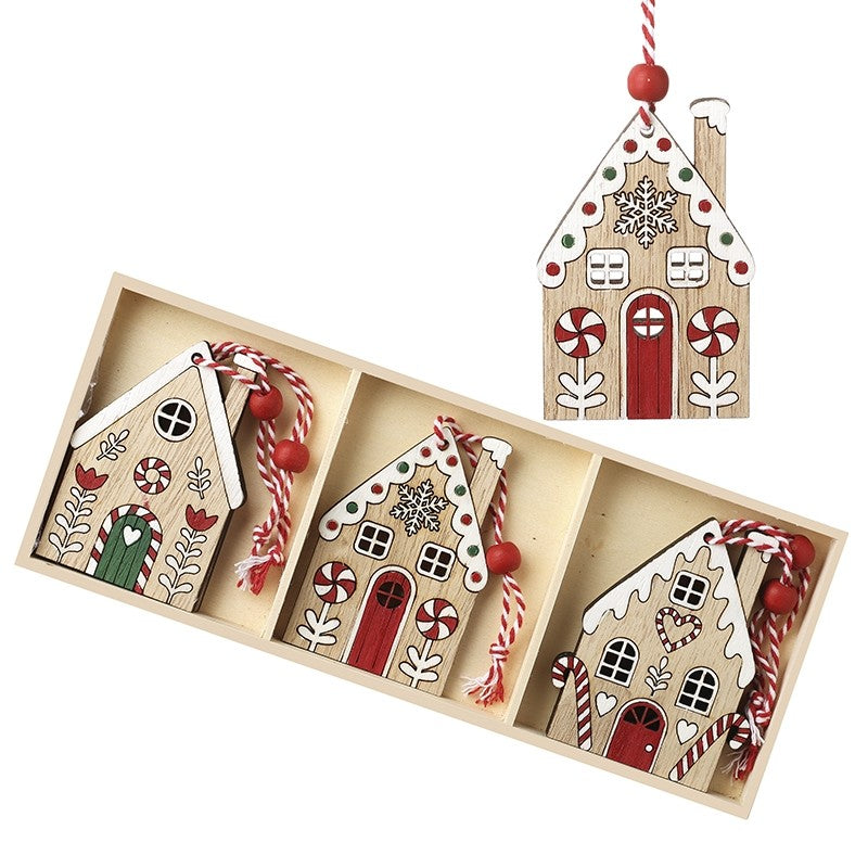 Gingerbread House Hangers