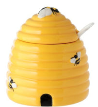 Load image into Gallery viewer, Beehive Pot with Spoon