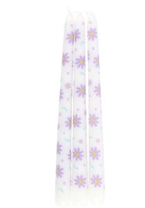 Floral Dinner Candles