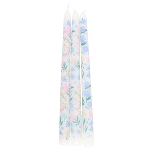 Floral Dinner Candles