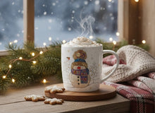 Load image into Gallery viewer, Snowman Mug and Coaster