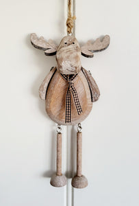 Rustic Reindeer Hanger