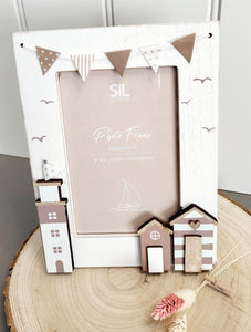 Beach Huts Picture Frame
