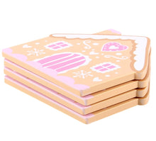 Load image into Gallery viewer, Gingerbread house Coasters