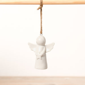 White Ceramic Angel