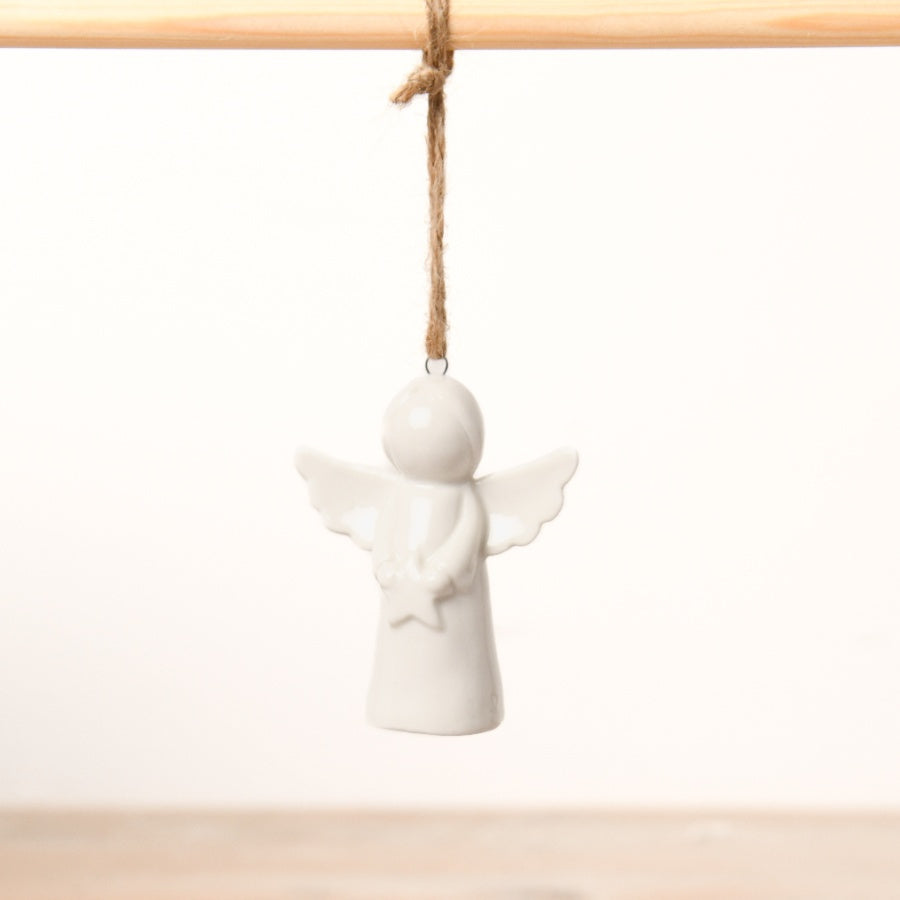 White Ceramic Angel