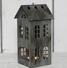 Load image into Gallery viewer, Nordic metal house tea light holder