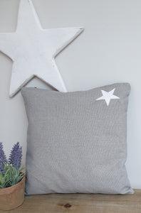 Dove grey cushion