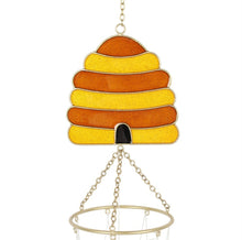 Load image into Gallery viewer, Bee hive wind chime