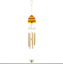 Load image into Gallery viewer, Bee hive wind chime