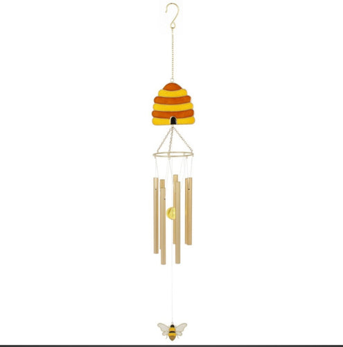 Bee hive wind chime