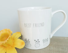 Load image into Gallery viewer, White Ceramic Lovely Mum/Best Friend Mug