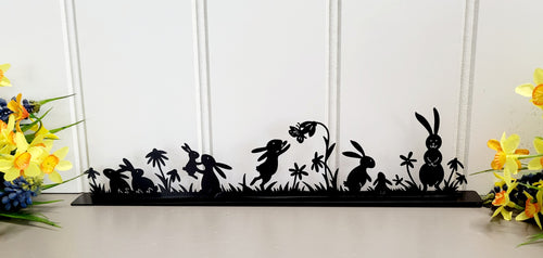 Springtime Bunny Scene