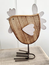 Load image into Gallery viewer, Pair of Wooden Hens
