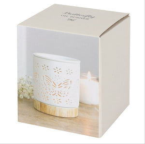 Ceramic Butterfly oil/wax burner