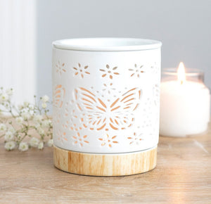 Ceramic Butterfly oil/wax burner