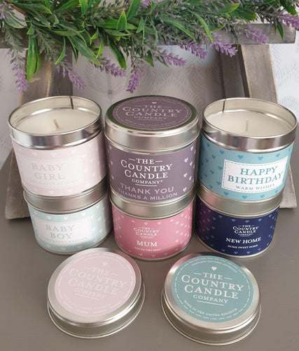 Candle Gift Tins