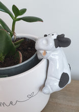 Load image into Gallery viewer, Ceramic sheep or cow pot hugger