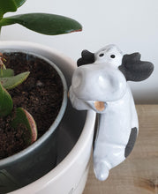 Load image into Gallery viewer, Ceramic sheep or cow pot hugger