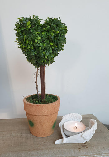 Potted Heart Topiary tree