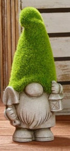 Flocked Green Hat Gnomes/Gonks