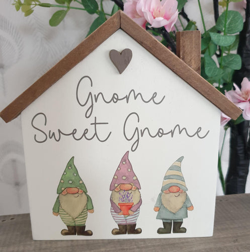Gnome Sweet Gnome Plaque