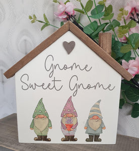 Gnome Sweet Gnome Plaque
