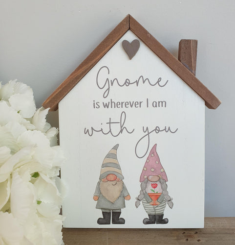Gnome House Plaque