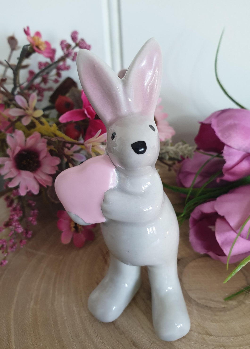Grey Ceramic Rabbit