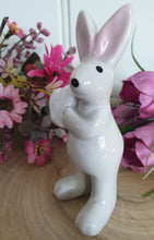 Load image into Gallery viewer, Grey Ceramic Rabbit