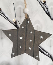 Load image into Gallery viewer, Wooden Star Hangers