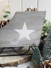 Load image into Gallery viewer, Wooden Sleigh - Grey