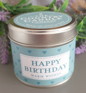 Candle Gift Tins