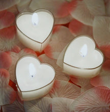 Load image into Gallery viewer, Heart shaped tea lights