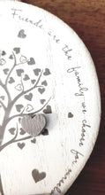 Load image into Gallery viewer, Wooden house and tree heart plaque
