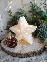 Load image into Gallery viewer, LED White Ceramic Star