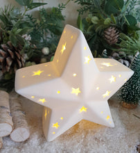 Load image into Gallery viewer, LED White Ceramic Star
