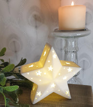 Load image into Gallery viewer, LED White Ceramic Star