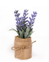Load image into Gallery viewer, Lavender Posy in Hessian