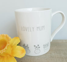 Load image into Gallery viewer, White Ceramic Lovely Mum/Best Friend Mug