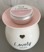 Load image into Gallery viewer, Lovely Mum wax melt burner gift set
