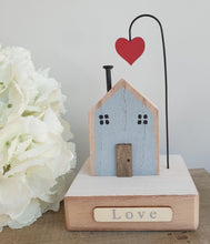 Load image into Gallery viewer, Wooden &#39;Love&#39; House Block