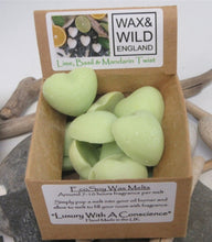 Load image into Gallery viewer, Box of Heart shaped Soy Wax melts